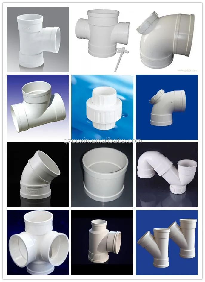 Thailand Plastic Pvc Pipe Fitting/schedule 40 Pvc Pipe Fittings With ...