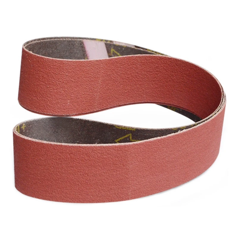 5pcs 2/"x72/" Sanding Belts 50 Grit NEW Premium Yellow Ceramic