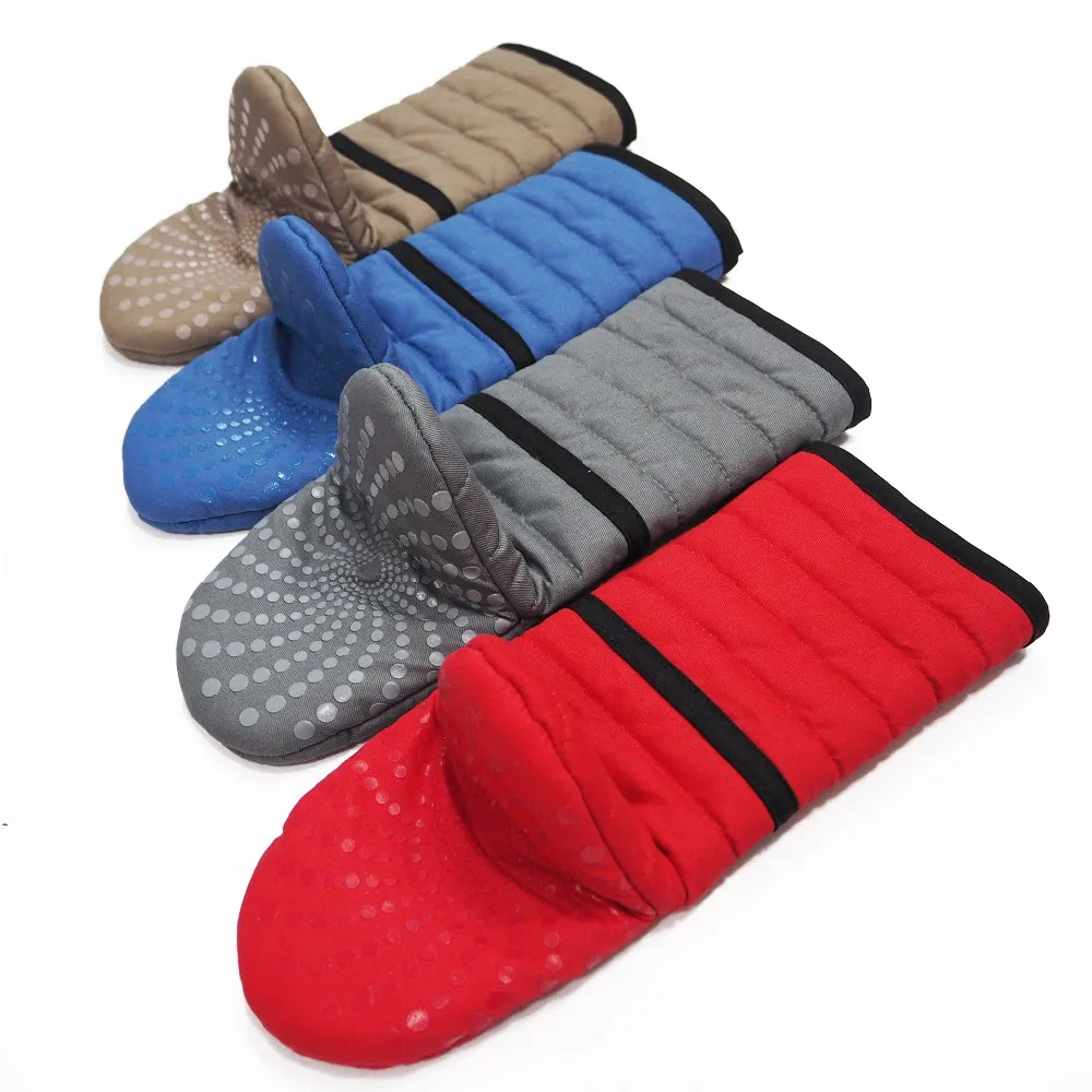 silicone oven mitt set