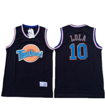 Free Shipping Lola Bunny #10 Tune Squad Jerseys Men Retro Basketball ...