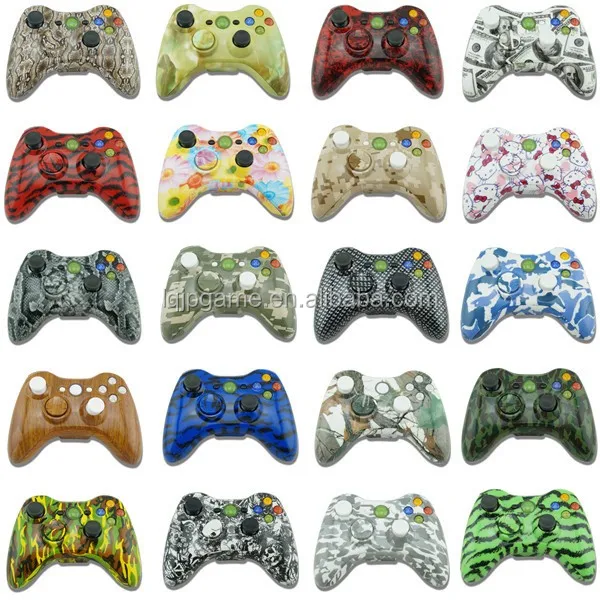 Replacement Shell Colorful Case & Buttons Kit for Xbox 360 Wireless Controller Shell