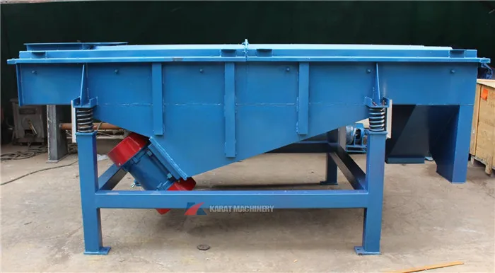 Electric linear industrial sand vibrating sieve machine