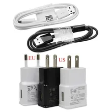 Genuine original 2A EU/US Plug Wall Charger + Micro USB Charger Cable For Samsung Galaxy S4 S3 for Huawei /HTC /lg/sony/xiaomi