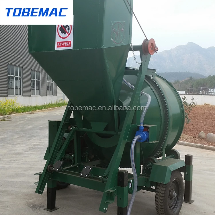 Jzc350ew Electric Motor Concrete Mixer Construction Machine Price In