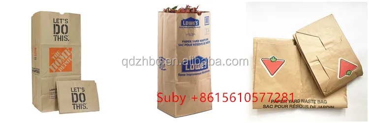 paper yard waste bags lowes