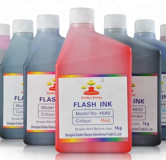 Hot Selling Flash Stamp Ink,Photosensitive Ink Flash Ink,Ink For Self