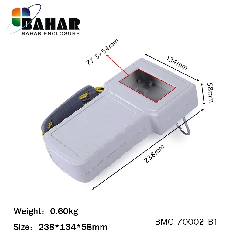 Handheld plastic enclosures custom portable enclosure for wholesale