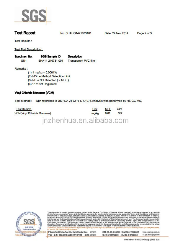 certificate grade 1 for sample Food Certificate Cling Pvc Pvc Filom,Sgs Grade Plastic certificate grade 1 for sample Food Certificate Cling Pvc Pvc Filom,Sgs Grade Plastic