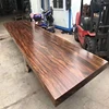 fire monitor factory dining table oak weathered