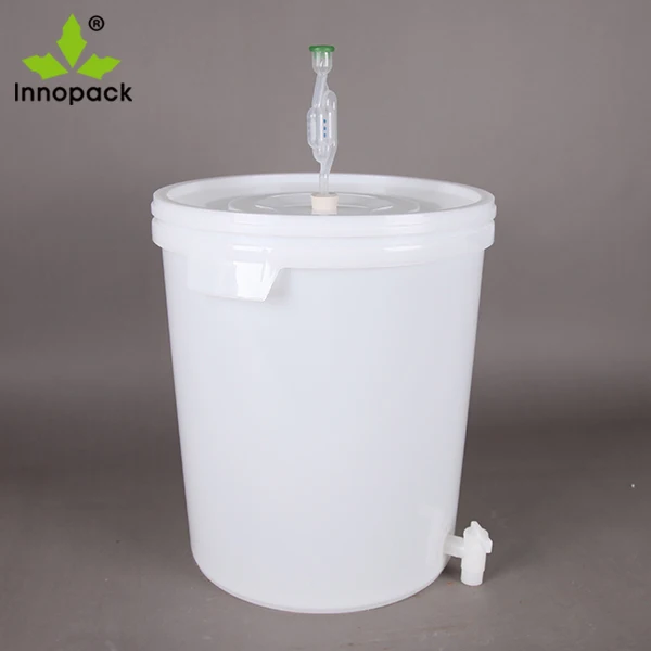 China Home Beer Brewing Container 30l Plastic Wine Barrel With Spigot Buy Plastic Wine Barrel