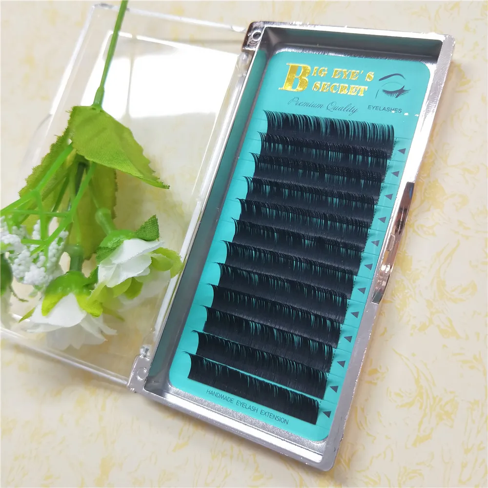EYELASH MANUFACTURER MATTE ELLIPSE FLAT LASHES CASHMERE EYELASHES EXTENSIONS