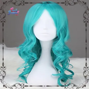 turquoise cosplay wig