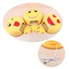 USB plush hand warmer mouse pad heating mat cartoon emoji mousepad wholesale