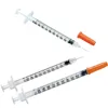 0.5ml 1ml 1cc 29g 2 parts luer lock slip korea medical disposable insulin syringes with needle blister bag