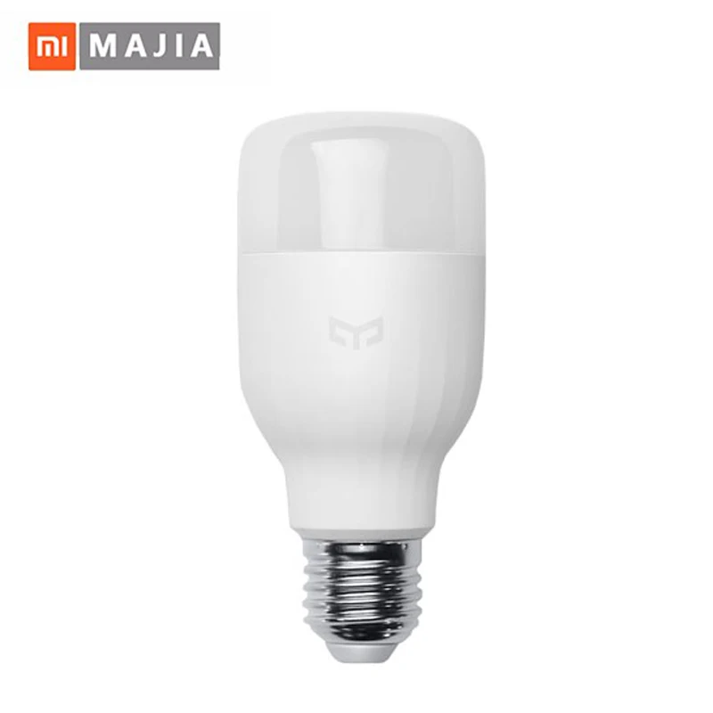 100% Original Xiaomi Yeelight LED Smart Bulb Smartphone App WIFI Remote Control Light 8W Colorful Edition