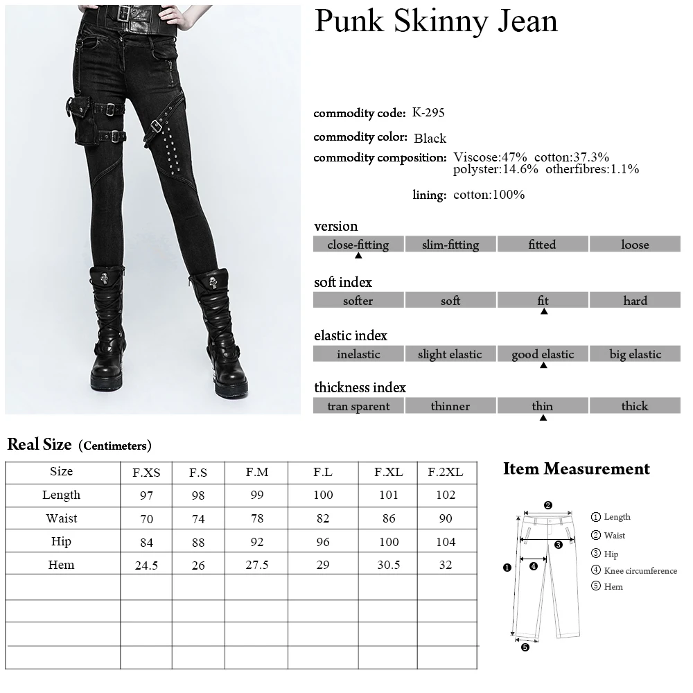 K-295 New model lady skinny jeans 3D pockets women denim jean pants