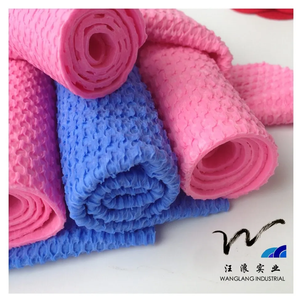 
New product 3D texture softextile absorbent car cleaning washing chammy cloth PVA synthetic chamois towel 