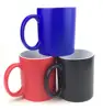 Hot Sale Glossy Whole Color Change Magic Custom Coffee Mugs For Sublimation With Various Pictures 11OZ