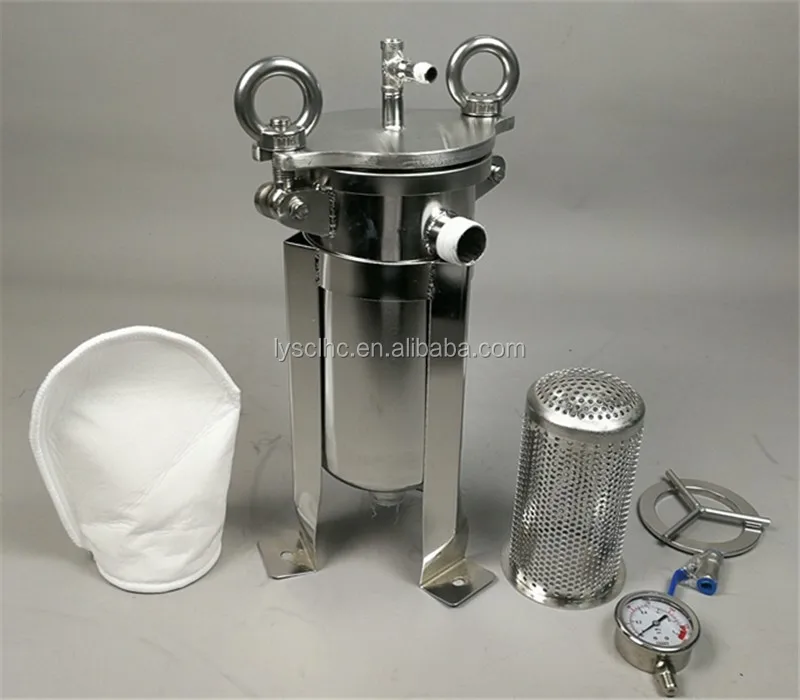Lvyuan ss bag filter housing replace for purify