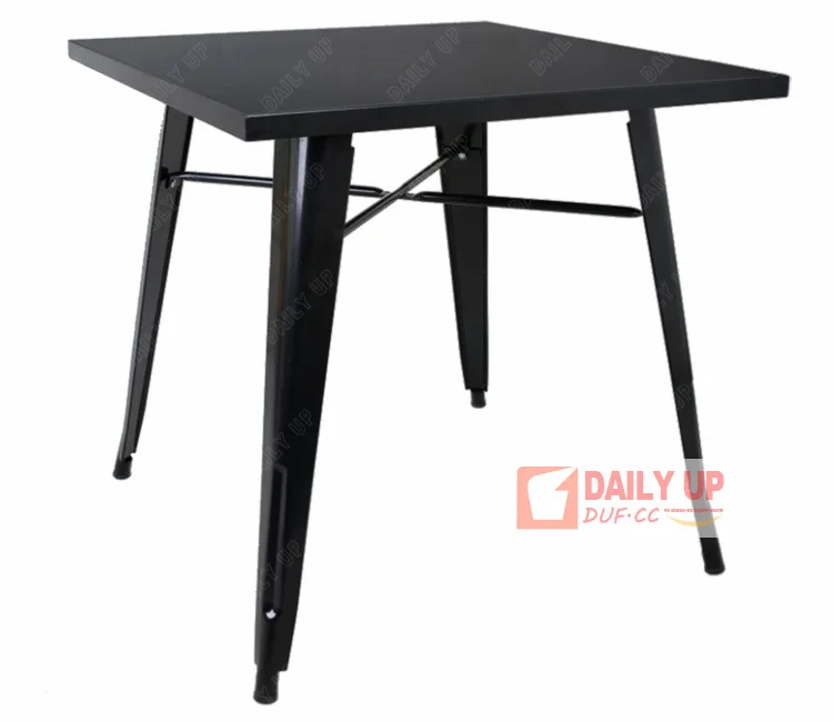 Iron Sale Tables Apply Red Square Metal Legs Office Desk Black Dining Spaces Tables