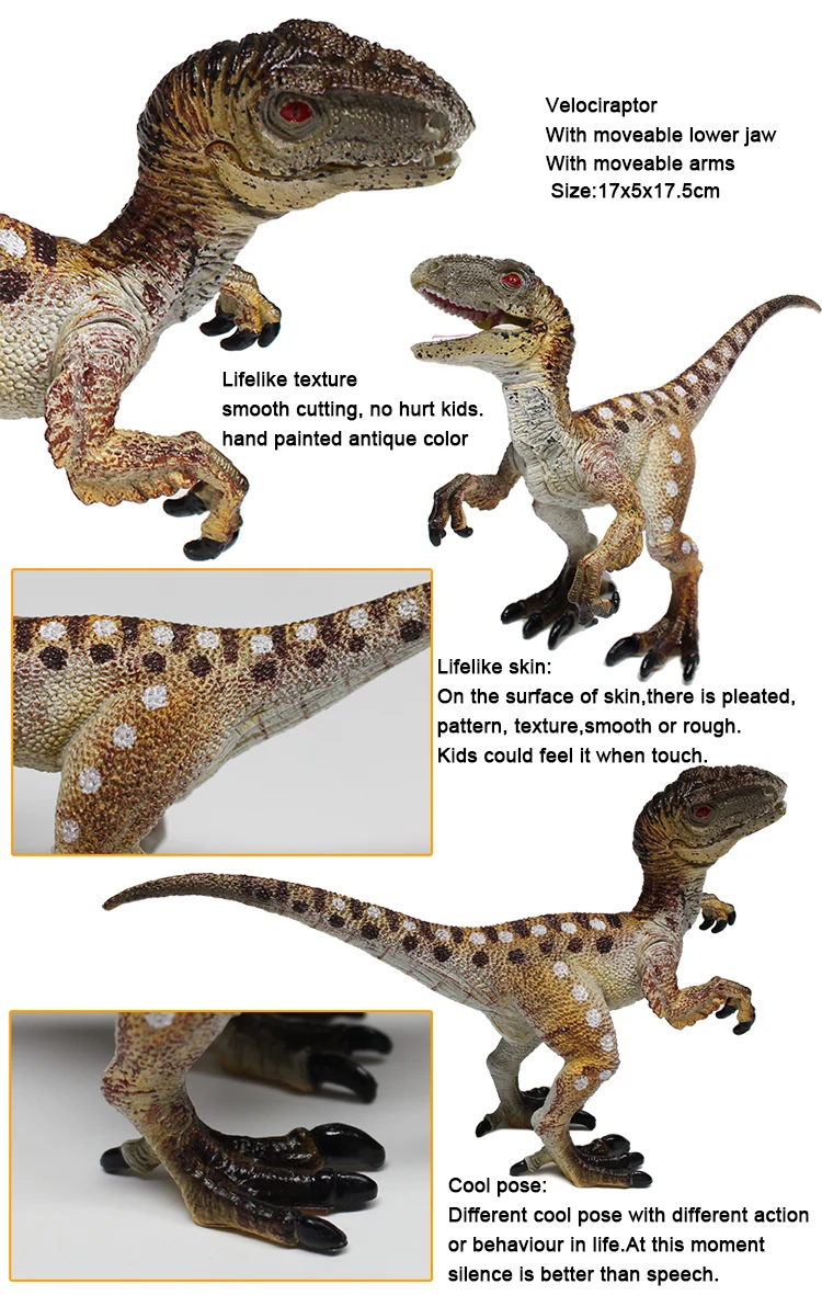 FAS011761(5) Velociraptor dinosaur model