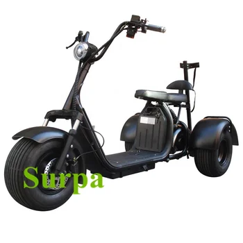 portable electric tricycle scooter