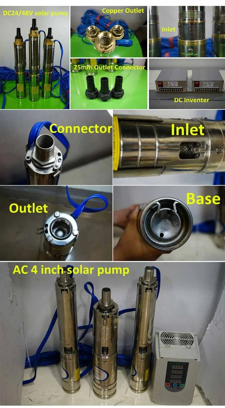 Solar water pump system for agriculture irrigation2