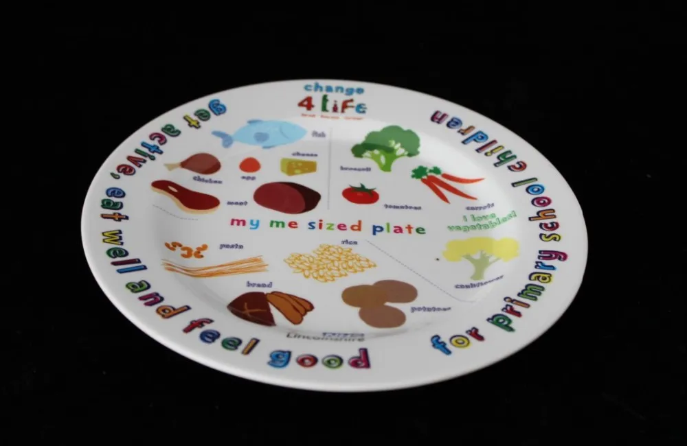 kid's 100%melamine fruit plate