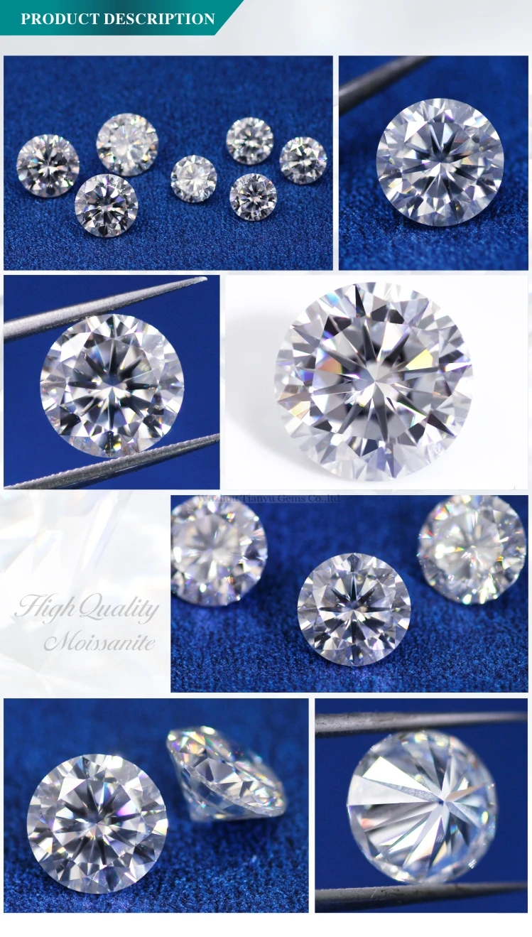 6mm Lab Created Diamonds Moissanite Loose Moissanite Prices Buy Lab Created Diamonds
