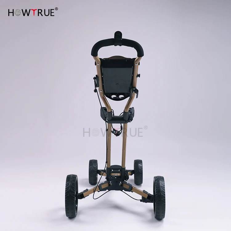Foldable EVA Foam Tyre  Golf Push Cart For Sale