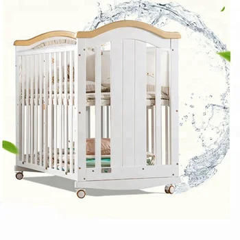 Luxury Royal White Color Baby Wooden Swing Bed Baby Bedroom Furniture Bed Crib Buy Baby White Bed Luxury Royal Bed Baby Bedroom Bed Product On