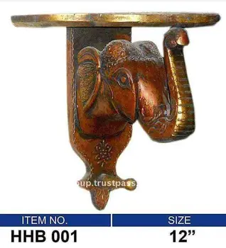 Wooden Elephant Brackets Antique Wooden Elephant Brackets