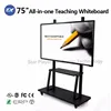 2017 Newest!! 55''65''84'' FHD Smart Touch Screen Portable Interactive Whiteboard All in One PC For School Teaching/Net Meeting