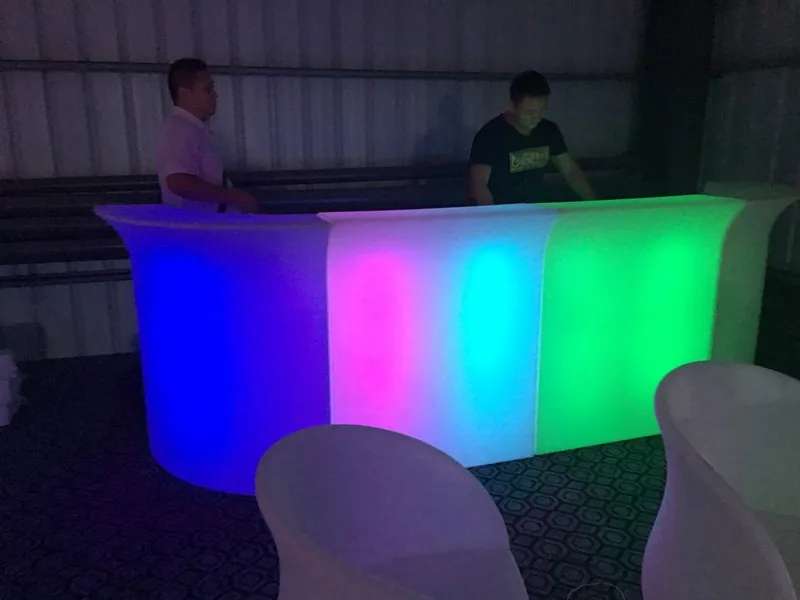 Glow Led Mobile Bar / Led Bar Counter / Portable Bar Counter Buy Glow