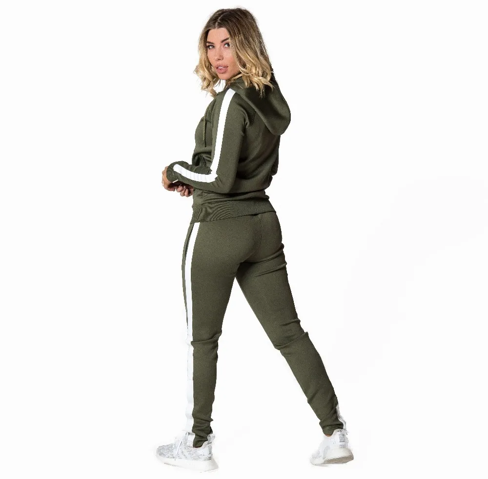 nike khaki tracksuit womens