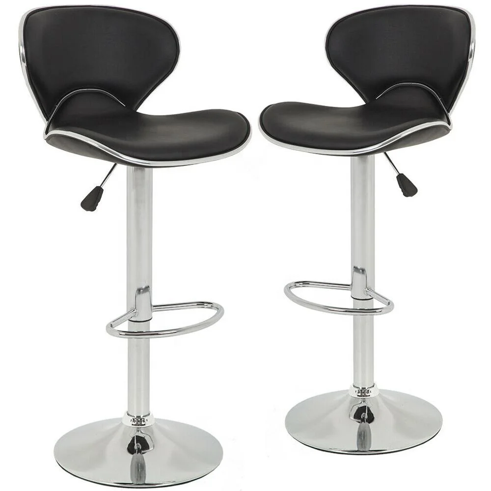 
High Quality Wholesale Price Adjustable Backless Swivel Bar Chairs Counter Height Bar Stools 