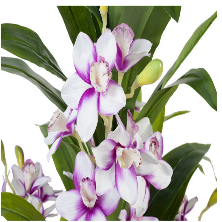 Wholesale Artificial Flower Tree Cymbidium Orchid Artificial Tree For
