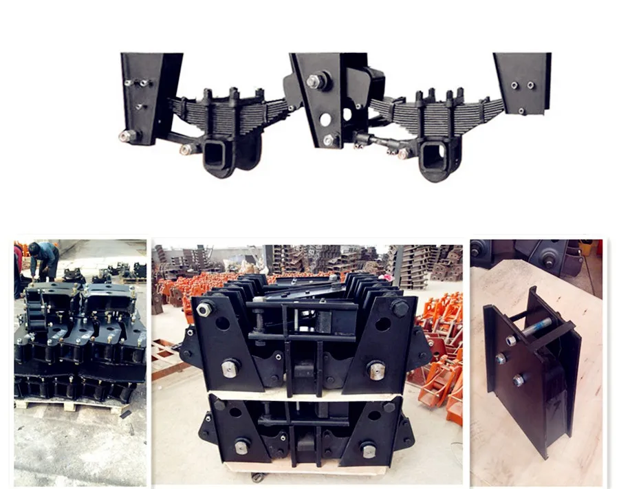Bpw Axle Suspension Systems Leaf Spring Suspension Dump Trailer