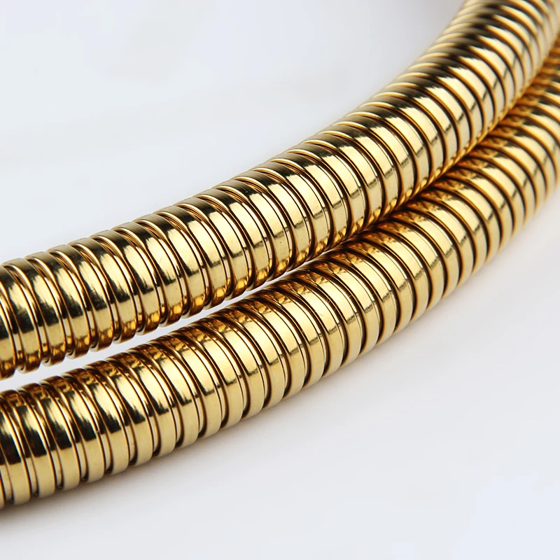 gold shower hose