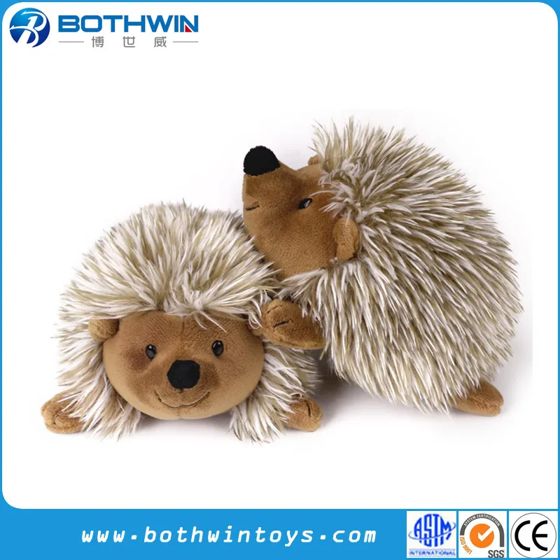 hedgehog stuffed dog toy