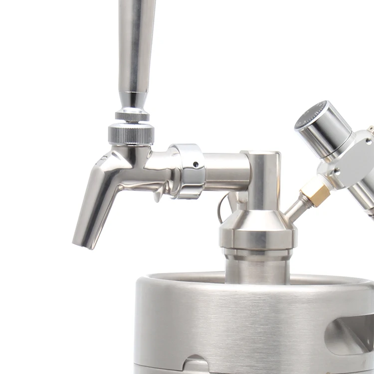 Wholesale 64oz Nitro Cold Brew Mini Stainless Steel Beer Keg For Sale