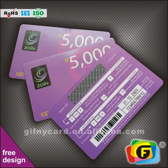 China Factoty Full Printing Recharge Prepaid Phone Card Buy Prepaid