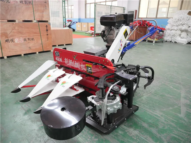 Yancheng Mingyue Paddy Rice Gehu Cutter Machine Reaper Binder/farming