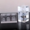 Large 3d crystal glass cube laser engraving crystal block for sale