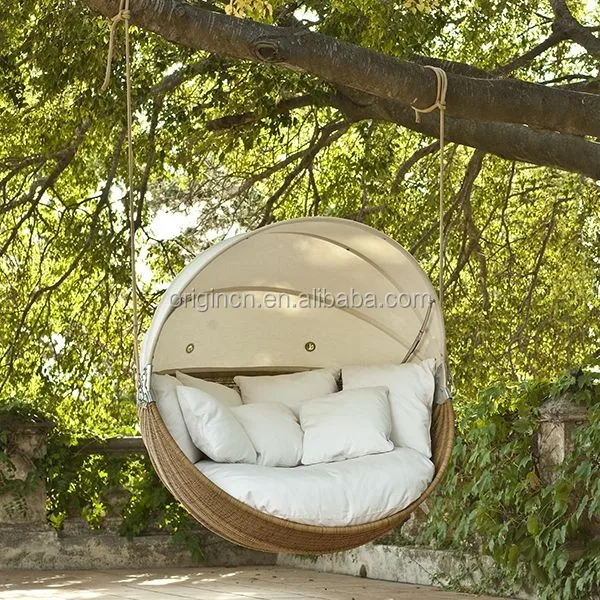 2016 Eye Catching Latest Design Round Garden Swing With