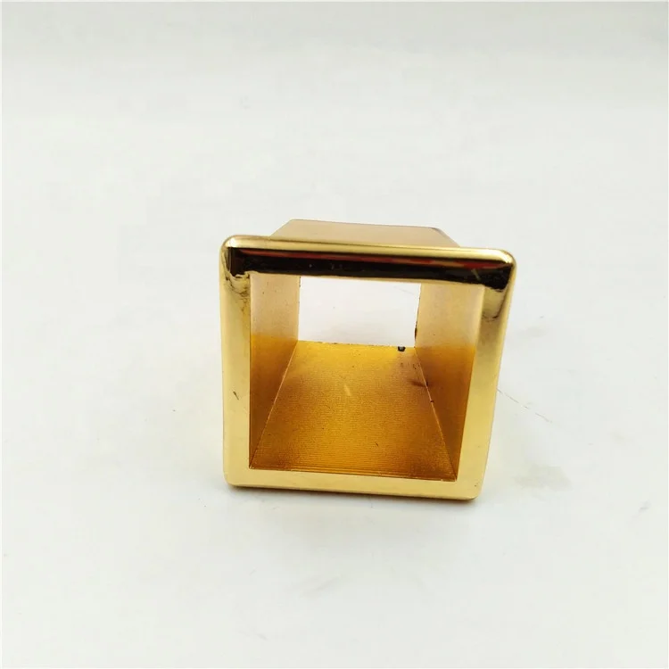Gold Brass Sleeve Fitting Brass Table Leg Caps Square Tls65 Buy