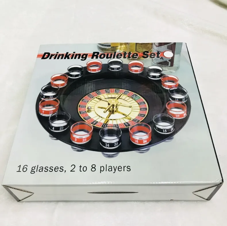 Uchome 16 Cup Shot Glass Roulette Custom Drinking Game Drinking Game