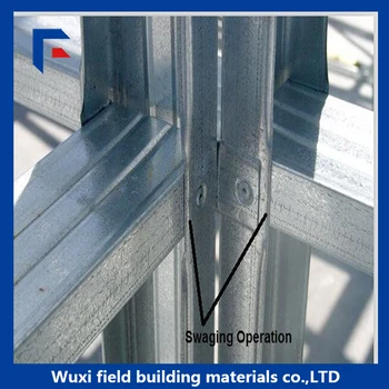 Drywall Metal Stud And Track False Ceiling Metal Frame Buy Drywall Metal Stud And Track False Ceiling Metal Frame Product On Alibaba Com