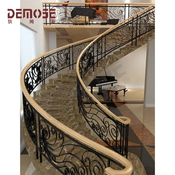 Interior Wrought Iron Stair Railing Staircase Parts Building Stairs Buy Building Stairs Stair Interior Wrought Iron Stair Railing Product On