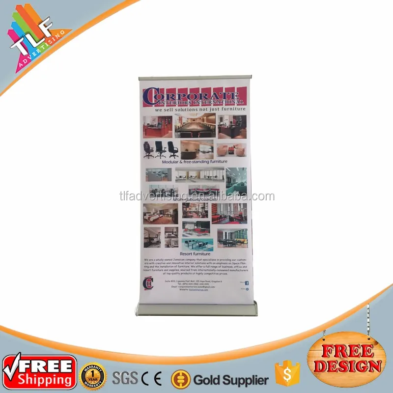 Custom Pull Up Banners Retractable Roller Banners Roll Up Banner